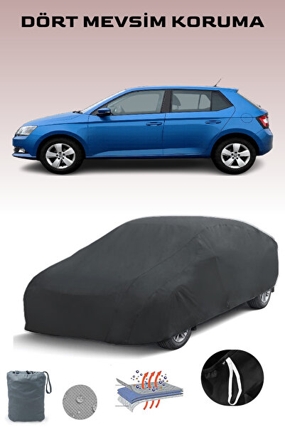 Breen غطاء سيارة سكودا فابيا 3 أسود، غطاء سيارة، خيمة سيارة