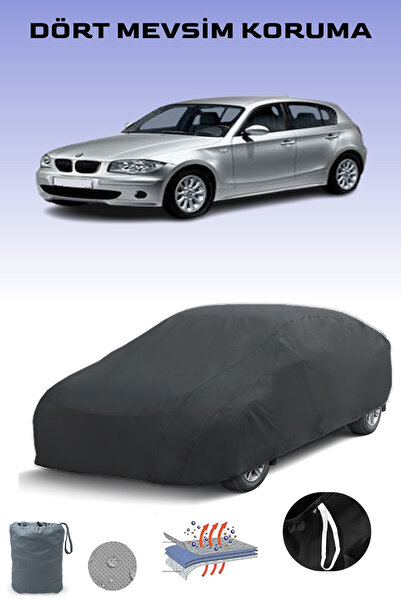 Breen Black, BMW 1 SERIES (E87) 2004 - 2007, Car Canvas, Car Cover, Car Tent