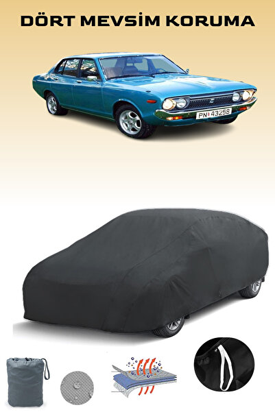 Breen Black, Nissan Datsun 140 J, Car Tarpaulin, Auto Cover, Car Tent