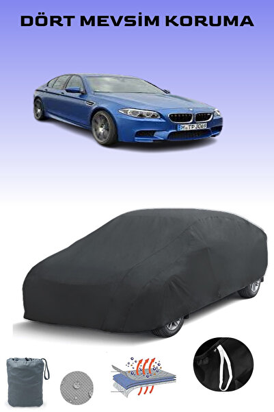 Breen Black, Bmw M5 (F10) Lci 2013 - 2017, Car Tarpaulin, Auto Cover, Car Tent