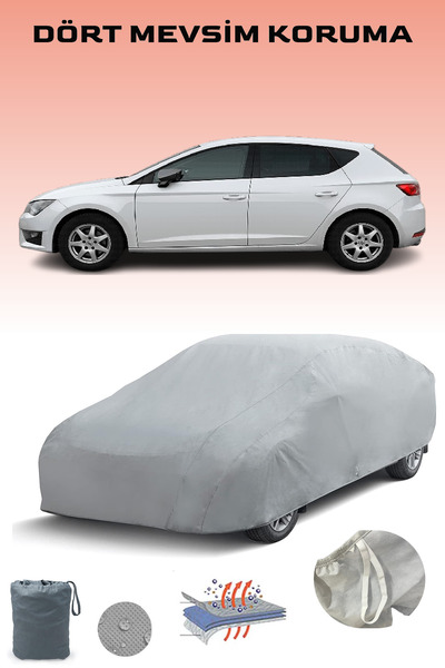 Breen Seat Leon 3 Uyumlu Araba Brandası, Oto Branda, Araba Çadırı, Su-Güneş Geçirmez