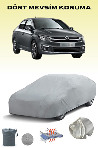 Breen غطاء سيارة رمادي لسيتروين سي-إليزيه، غطاء سيارة، خيمة سيارة