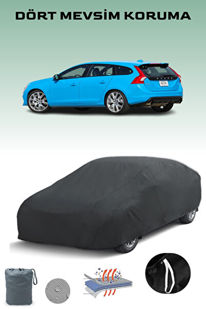 Breen Black, Volvo V60 Polestar 2017 - 2021, Car Tarpaulin, Auto Cover, Car Tent