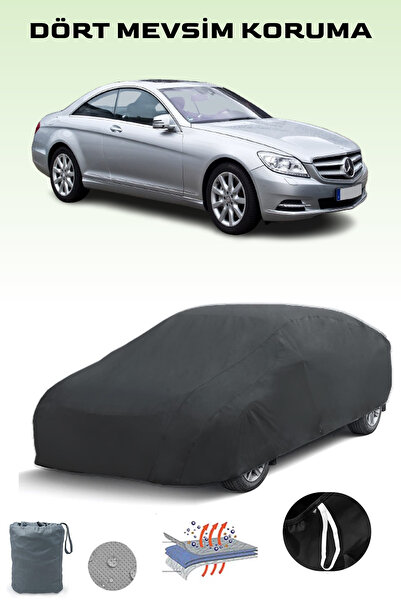 Breen Black, Mercedes Cl (C216) 2010 - 2013, Car Tarpaulin, Auto Cover, Car Tent