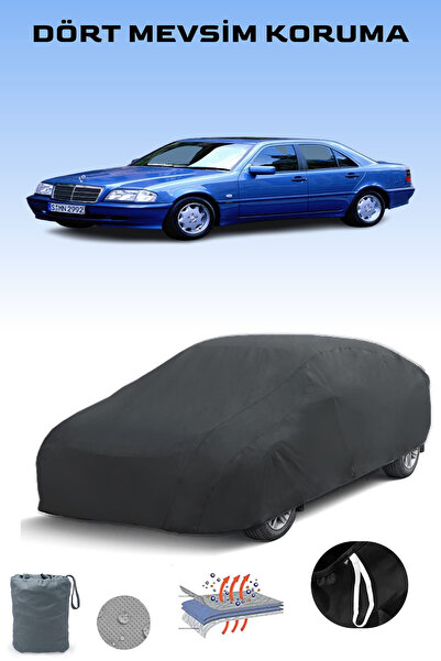 Breen أسود, مرسيدس C-SERISI (W202) 1997 - 2000, قماش سيارة, غطاء سيارة, خيمة ...