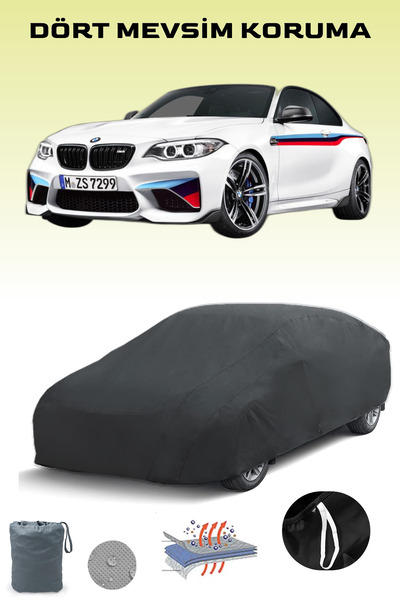 Breen أسود، BMW 1 SERIES SEDAN، قماش مشمع للسيارة، غطاء سيارة، خيمة سيارة، خي...