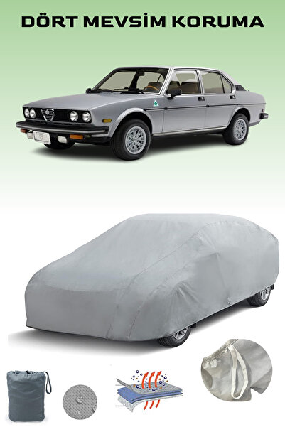 Breen ألفا روميو ألفيتا 1979 - 1984 مشمع السيارات القماش المشمع