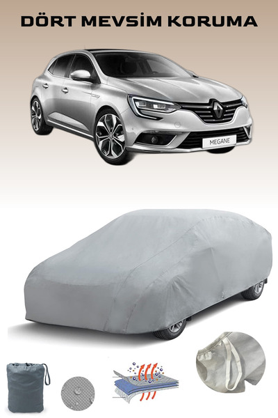 Breen غطاء سيارة رينو ميجان 4 رمادي، غطاء سيارة، خيمة سيارة