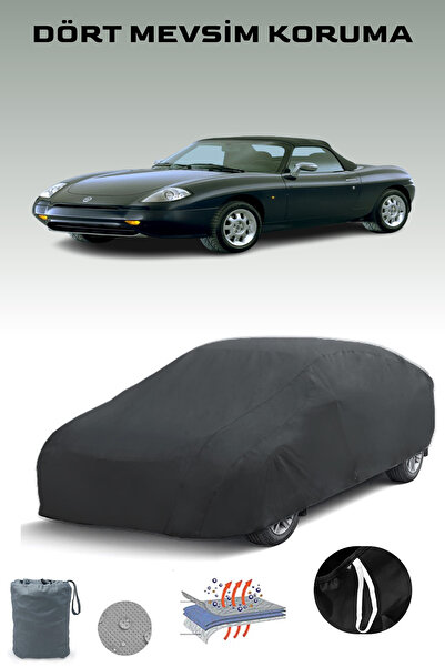 Breen غطاء سيارة فيات بارشيتا أسود، غطاء سيارة، خيمة سيارة