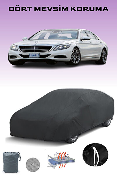 Breen أسود، مرسيدس S-CLASS MAYBACH (X222) 2015 - 2018، مشمع السيارة، غطاء الس...