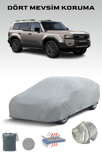 Breen خيمة سيارة متوافقة مع تويوتا لاند كروزر برادو - مقاومة للماء والشمس