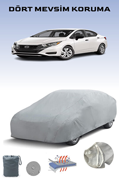 Breen غطاء سيارة نيسان فيرسا 3 رمادي اللون، غطاء سيارة، خيمة سيارة
