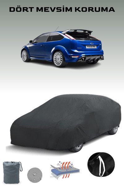 Breen أسود، FOCUS RS 2008 - 2011، مشمع السيارة، غطاء السيارة، خيمة السيارة