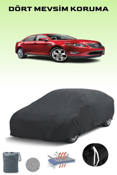 Breen Black, Taurus Sho 2012 - 2021, Car Tarpaulin, Auto Cover, Car Tent
