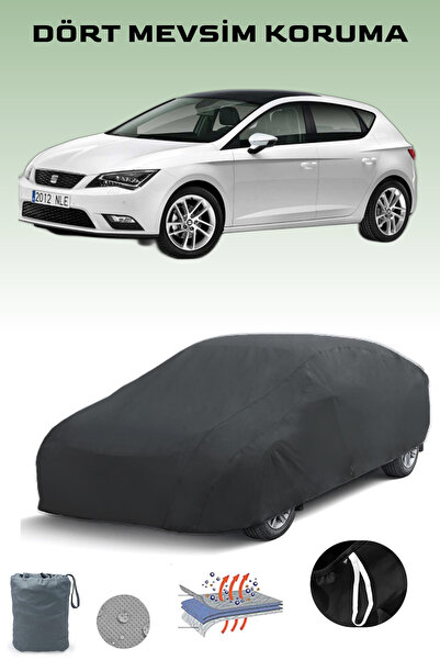 Breen Siyah, Seat Leon Oto Branda, Araba Brandası, Koruma Örtüsü, Toz ve Su G...