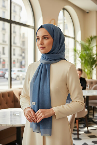 Onur Rochie de seară cu șal degradat cu sclipici strălucitoare Îmbrăcăminte modestă - Client de calitate