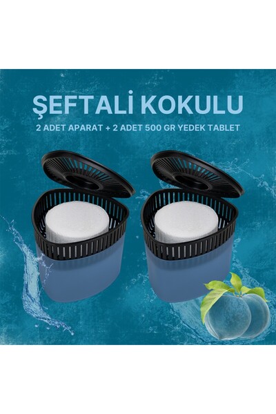 Saban 2 Adet 500GR - ŞEFTALİ - Nem Alıcılı Ve Rutubet Giderici Aparat Üçgen (...