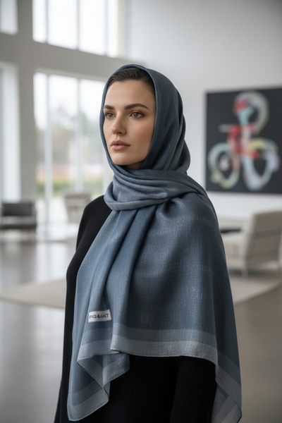 Onur Rochie de seară cu șal degradat cu sclipici strălucitoare Îmbrăcăminte modestă - Client de calitate