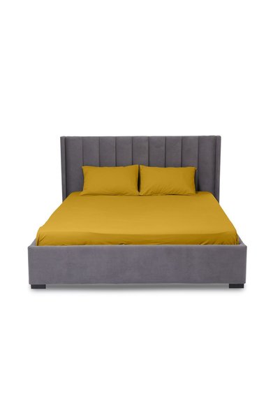 Sabia 100% Cotton 240X260Cm Double Flat Sheet Set