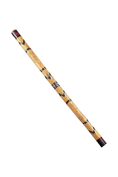 MEINL DDG1-BR Bamboo Didgeridoo (Brown Painted/Carved)