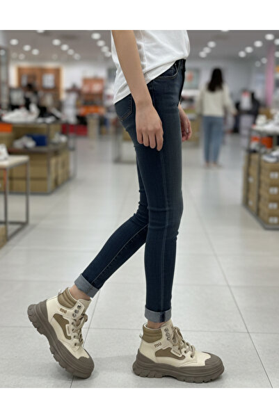 AhsenGiyim Kadın Rahat Sürgülü Günlük Bot