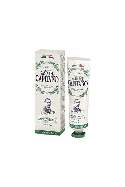 Pasta Del Capitano Doğal Bitki Özlü Diş Macunu 75 ml