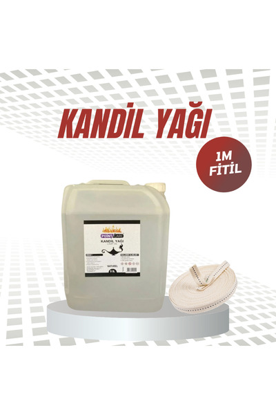 Point Care Şeffaf Kandil Yağı 5 Lt Kokusuz Dumansız Gaz Lambası Yağı