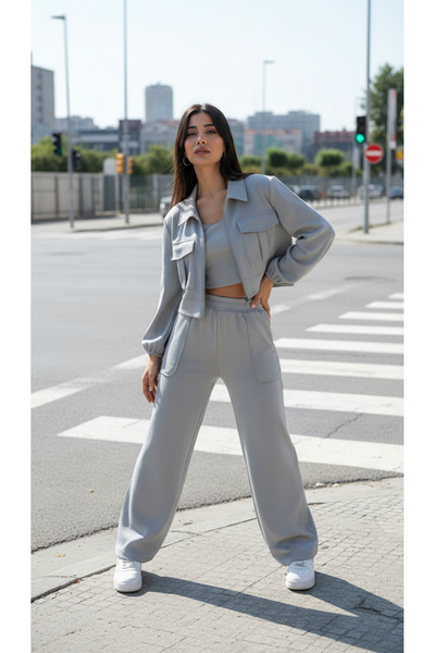 Butik Fü&me Style Kadın Spor 3'lü Takım