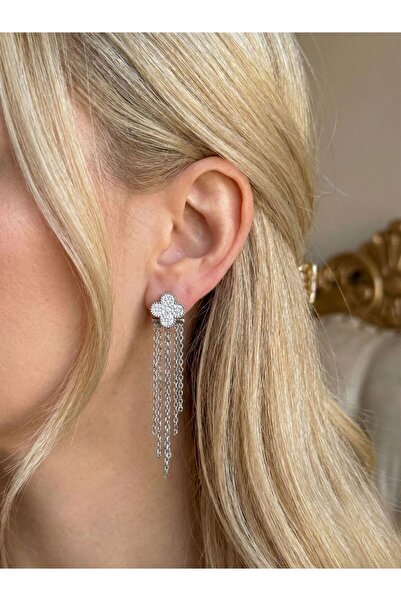 LEROSY CO. Steel Clover Earrings