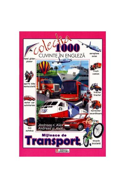 unicart 1000 de cuvinte în engleză - mijloc de transport