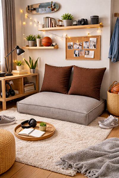 BDPHOME Kahve Yer minderi