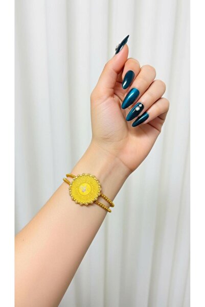 kuyumcu nurettin 24 gr (GRAM) Dorikalı Kelepcee 22(916) Ayar Altın