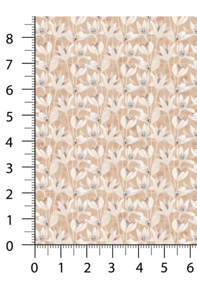 FabricMarket طقم من 6 قطع قماش باتشوورك، مقاس 50×50 سم، قطن 100%، مناسبة للخياطة والأشغال اليدوية