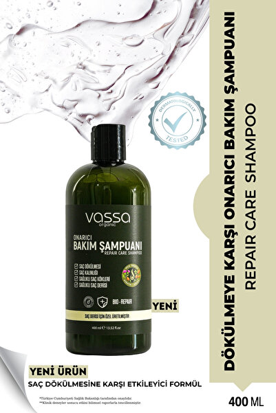 Vassa Dökülme Karşıtı ve Hızlı Uzama Etkili Şampuan – Tuzsuz ve Sülfatsız Şam...