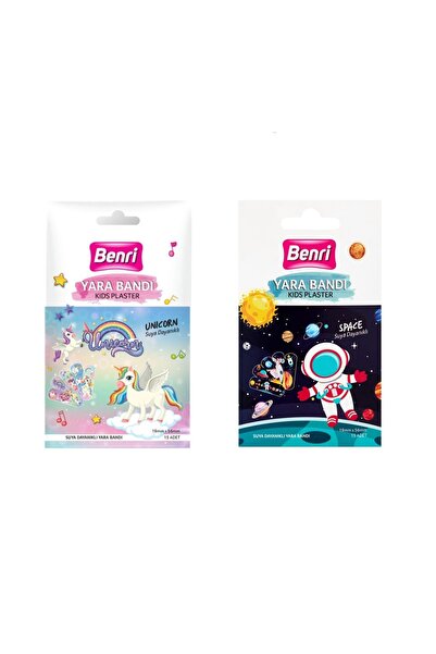 Benri Unicorn + Space Yara Bandı 15’li - 2 Adet