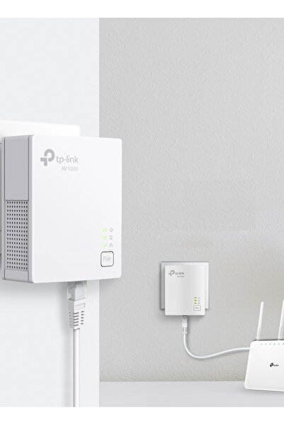TP-LINK cru-hg-26 PA7017 KIT AV1000 G.bit Port Başlangıç Kiti (Elektrik Hattınızı İnternet Ağına Dönüştürün)