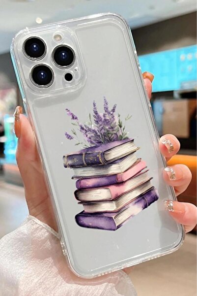 3GEN CASE İphone 15 Pro Max Kılıf Desenli Şeffaf Silikon Kapak
