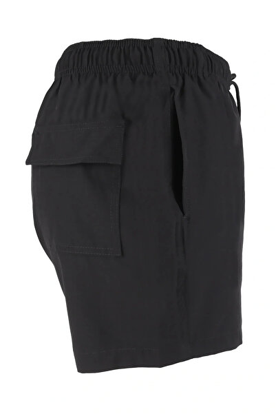 LUGMO Pánské plavky Polyester s kapsou Bavlna Water Swallowing Black BS-224