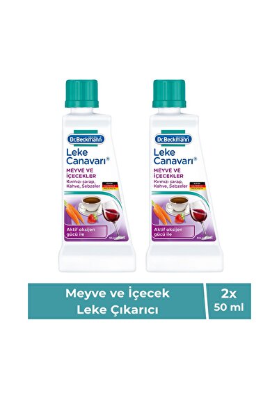 Dr.Beckmann Meyve İçecek Kahve ve Şarap Leke Çıkarıcı 2×50 ml