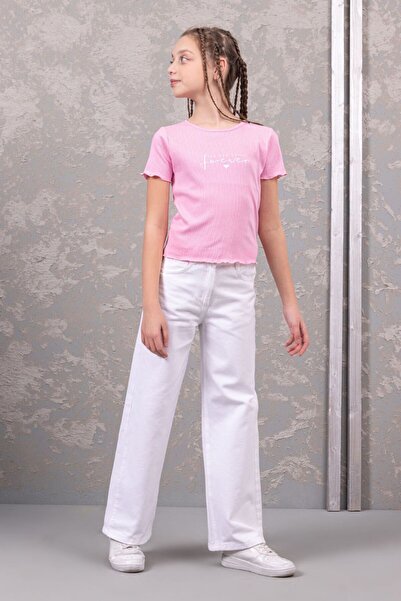 DMB BOYS & GIRLS 100% Cotton Girls Gabardine Trousers