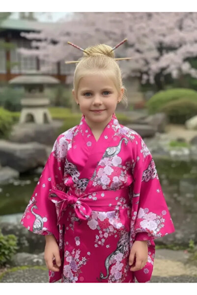 Beşik Kostüm Japon Kız Kimono Kostümü