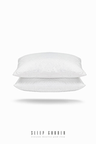 Sleep Garden Doğa Dostu Çevreci Polyester Elyaf Yastık 2'li Set