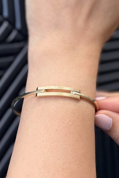 Hepimitu Altın Kaburga Bilezik Kelepçe