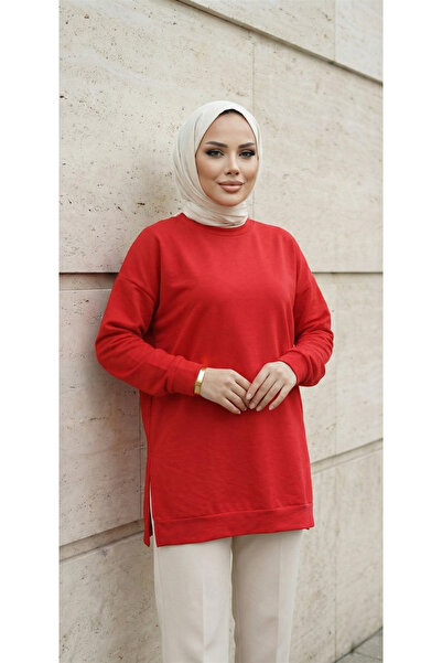 Miyalon Summer Women's Crew Neck Transitional Tunic