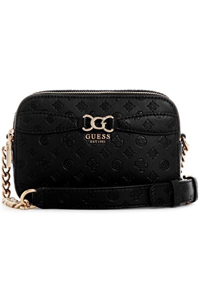 Guess حقيبة كتف نسائية PG933614-شعار أسود