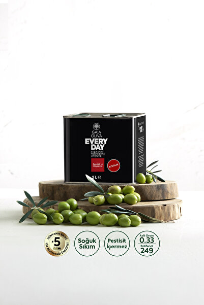 Gaia Oliva Everyday Ayvalık 2 lt Natürel Sızma Zeytinyağı