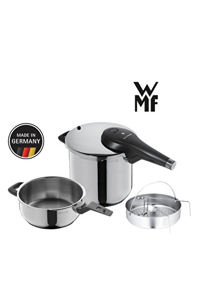 WMF Olla Rapida 6.5 Lt+ 3 Lt 22 cm Perfect Premium Whistling Pot Set 07-9546-6040