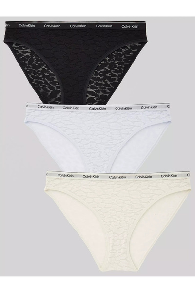 Calvin Klein KADIN 3 LÜ İÇ ÇAMAŞIRI QD5069E-W5Q