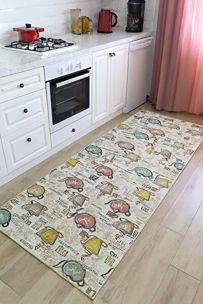 HALI SARAY CONCEPT HALI SARAY SIK DOKUMA AKRİLİK KALIN MUTFAK YOLLUK 100 x 200