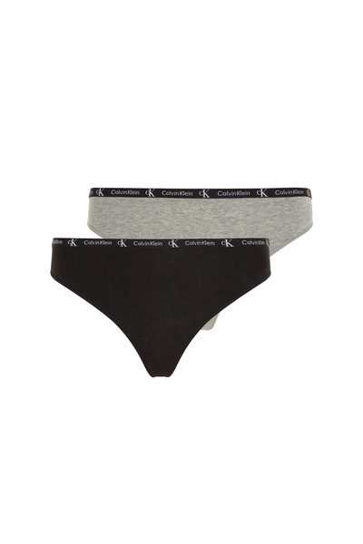 Calvin Klein KADIN 2 Lİ TANGA QD3990E-BGH